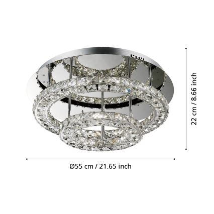 Eglo - LED loftlampe LED/30,5W/230V