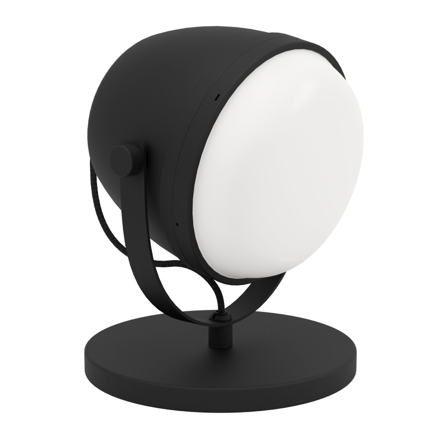 Eglo - Bordlampe 1xE27/28W/230V sort