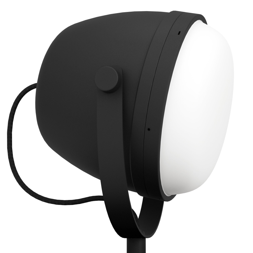 Eglo - Bordlampe 1xE27/28W/230V sort
