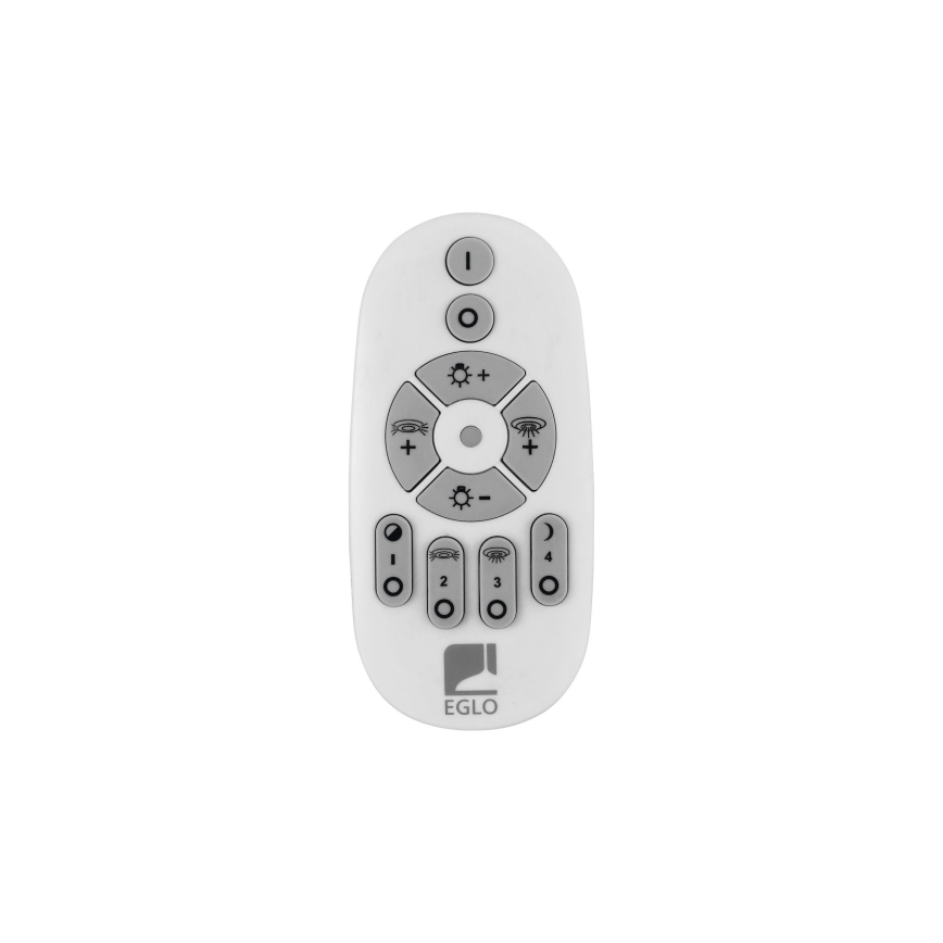 Eglo - LED dæmpbar loftlampe på ledning 3xLED/8W/230V + 3xLED/8,5W 3000K sort + fjernbetjening