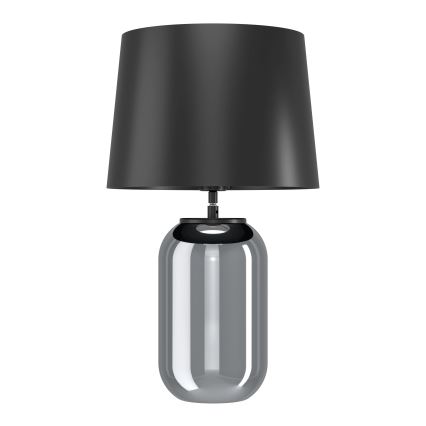 Eglo - Bordlampe 1xE27/40W/230V sort/røget