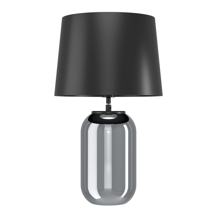 Eglo - Bordlampe 1xE27/40W/230V sort/røget