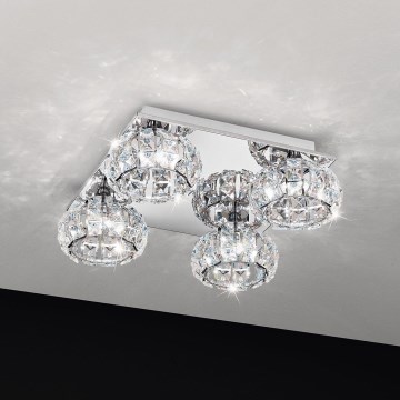 Eglo 39009 - LED loftlampe CORLIANO 4xLED/5W/230V