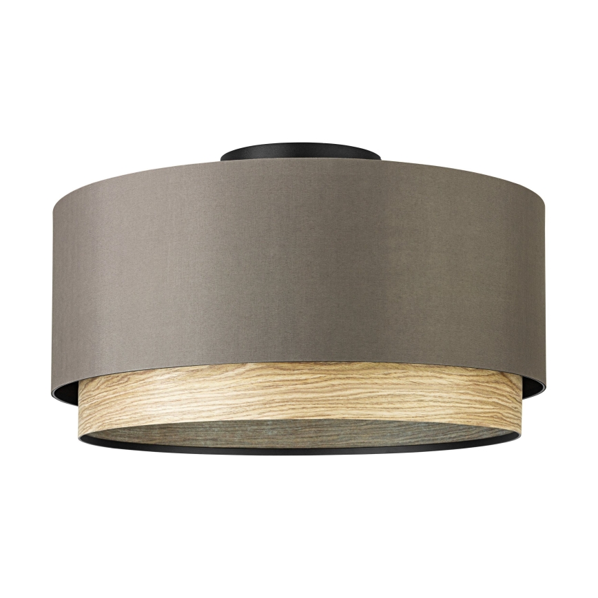 Eglo - Loftlampe 1xE27/40W/230V brun