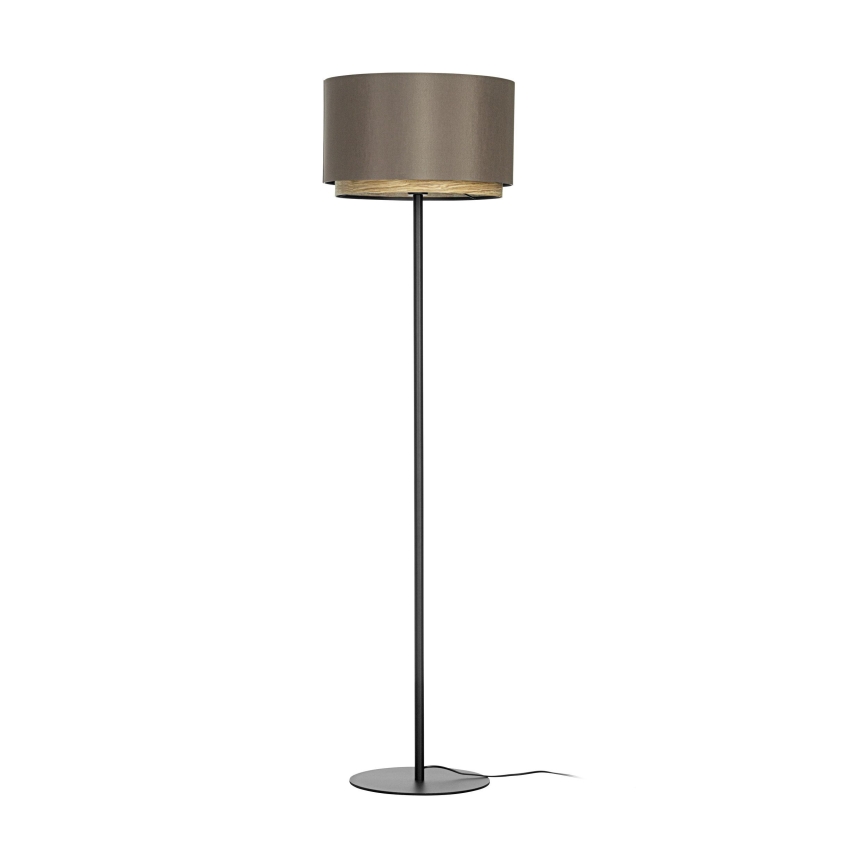 Eglo - Gulvlampe 1xE27/40W/230V brun
