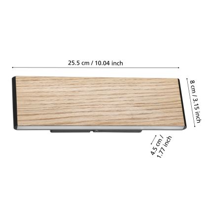 Eglo - LED væglampe 2xLED/4,2W/230V 3000K eg