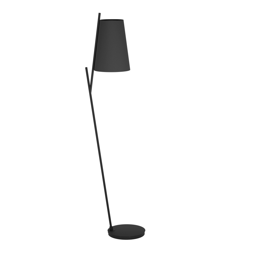 Eglo - Gulvlampe 1xE27/40W/230V sort