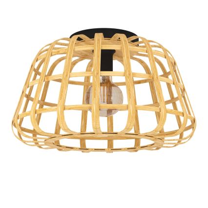 Eglo - Loftlampe 1xE27/40W/230V bambus