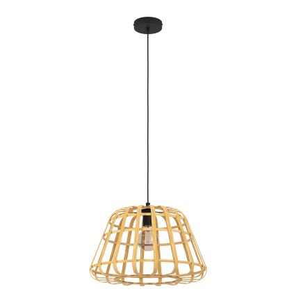 Eglo - Pendel 1xE27/40W/230V diameter 50 cm bambus