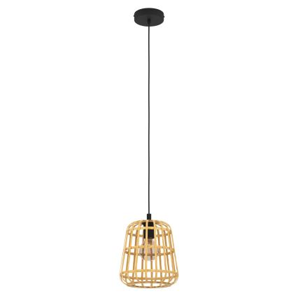 Eglo - Pendel 1xE27/40W/230V diameter 24 cm bambus
