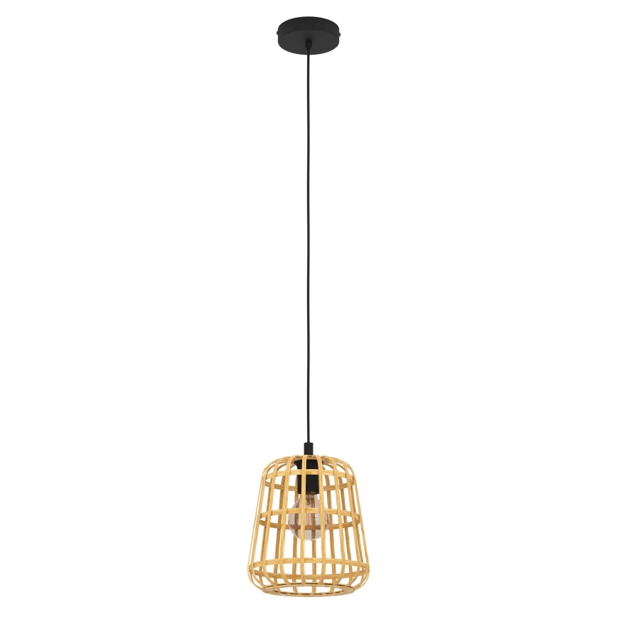 Eglo - Pendel 1xE27/40W/230V diameter 24 cm bambus