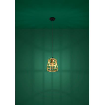 Eglo - Pendel 1xE27/40W/230V diameter 24 cm bambus