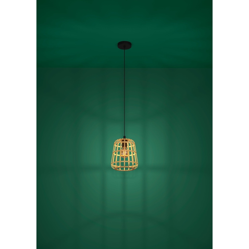 Eglo - Pendel 1xE27/40W/230V diameter 24 cm bambus