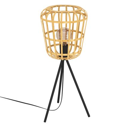 Eglo - Bordlampe 1xE27/40W/230V bambus