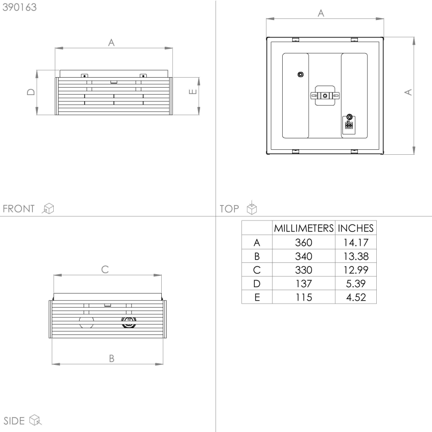 Eglo - Loftlampe 2xE27/40W/230V sort/brun