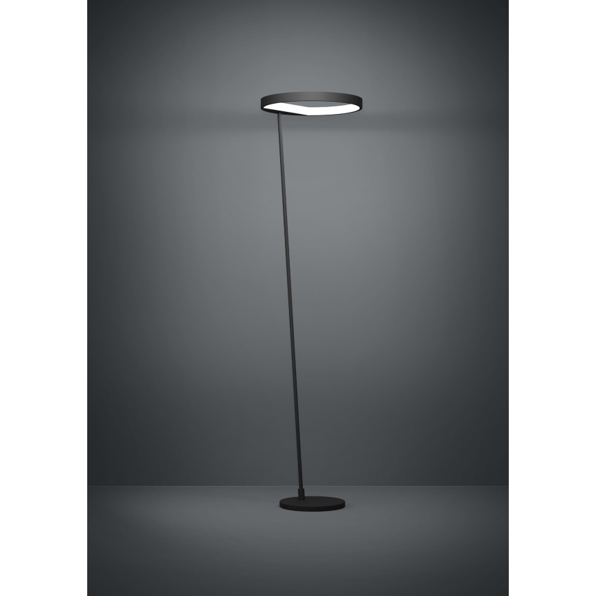 Eglo - LED gulvlampe dæmpbar LED/23W/230V 3000K sort