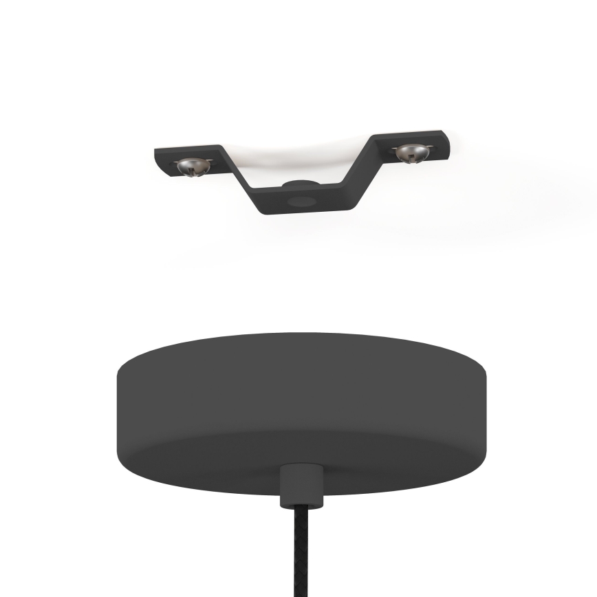 Eglo - Pendel 1xE27/40W/230V sort