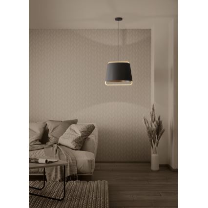 Eglo - Pendel 1xE27/40W/230V sort
