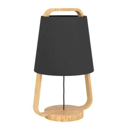 Eglo - Bordlampe 1xE27/40W/230V sort