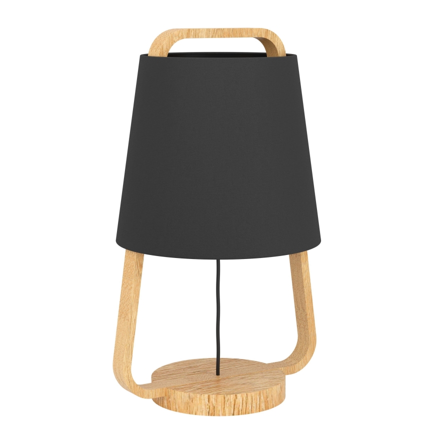 Eglo - Bordlampe 1xE27/40W/230V sort