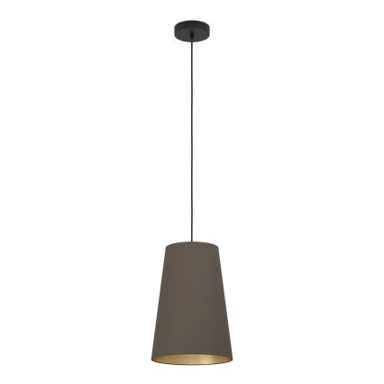 Eglo - Pendel 1xE27/40W/230V brun