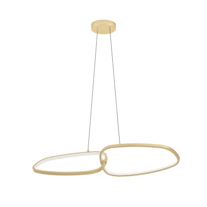 Eglo - LED pendel dæmpbar LED/37,5W/230V 3000K guldfarvet