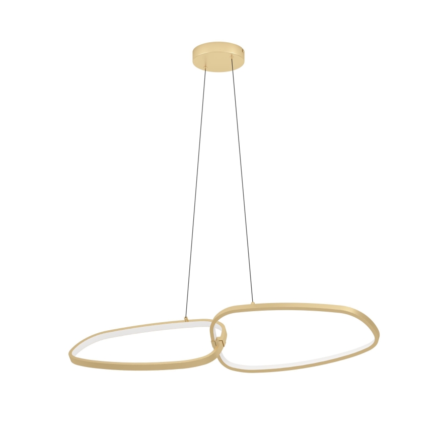 Eglo - LED pendel dæmpbar LED/37,5W/230V 3000K guldfarvet