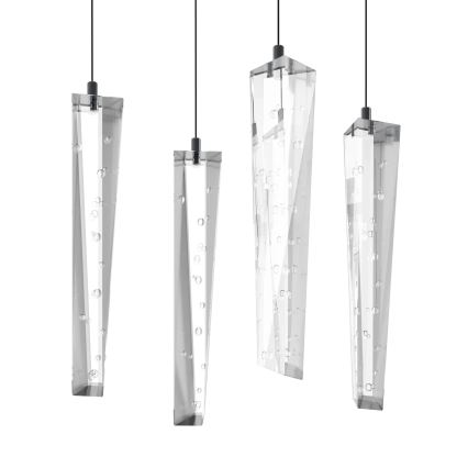 Eglo - LED pendel dæmpbar 6xLED/4,2W/230V 3000K transparent