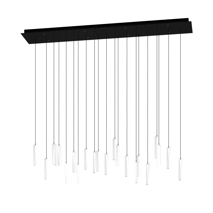 Eglo - LED pendel dæmpbar 8xLED/4,2W/230V 3000K transparent