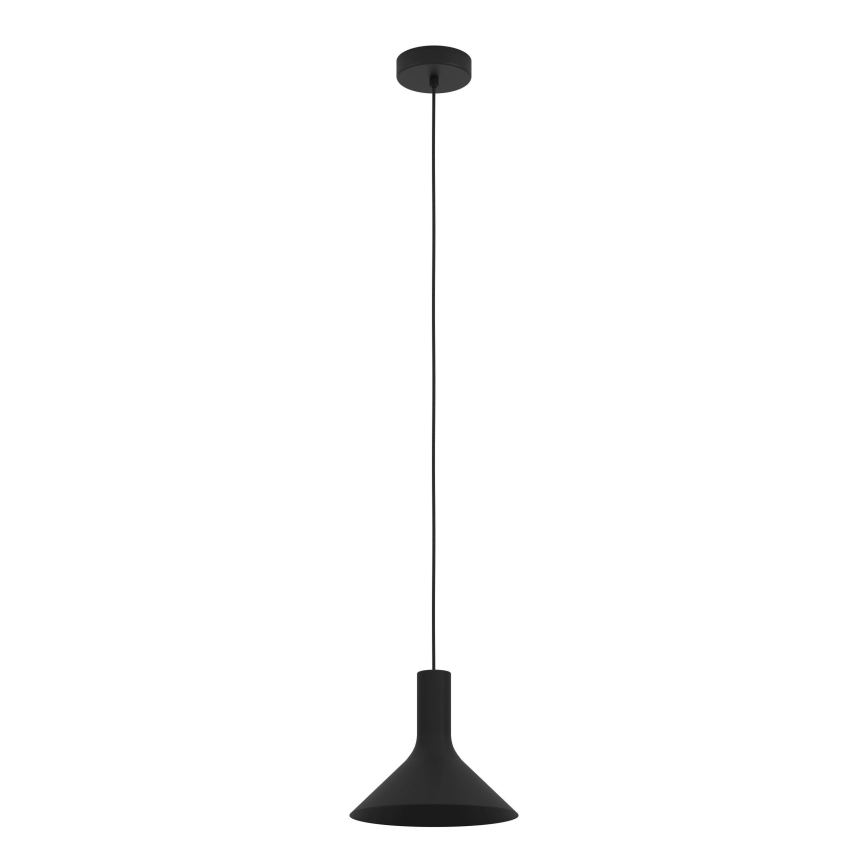 Eglo - Pendel 1xE27/28W/230V sort