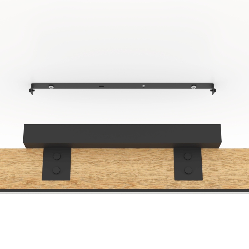 Eglo - LED loftlampe dæmpbar LED/27W/230V 3000K sort/brun