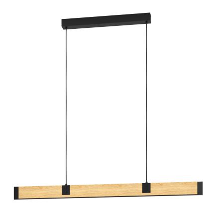 Eglo - LED pendel dæmpbar LED/28,8W/230V 3000K sort/brun