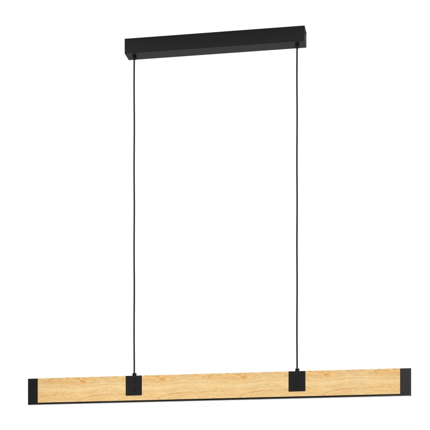 Eglo - LED pendel dæmpbar LED/28,8W/230V 3000K sort/brun