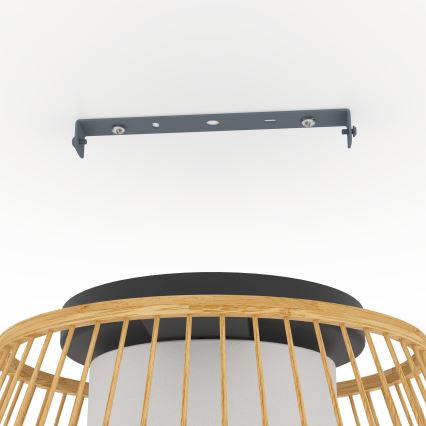 Eglo - Loftlampe 1xE27/40W/230V bambus