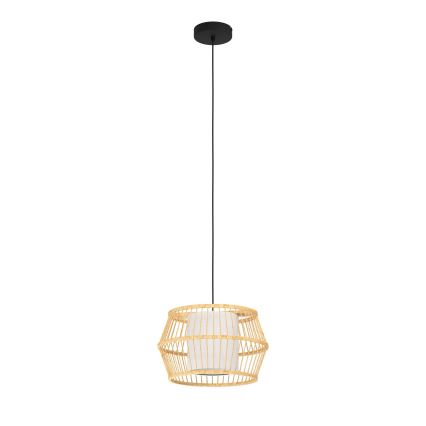 Eglo - Pendel 1xE27/40W/230V bambus