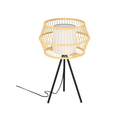 Eglo - Bordlampe 1xE27/40W/230V bambus