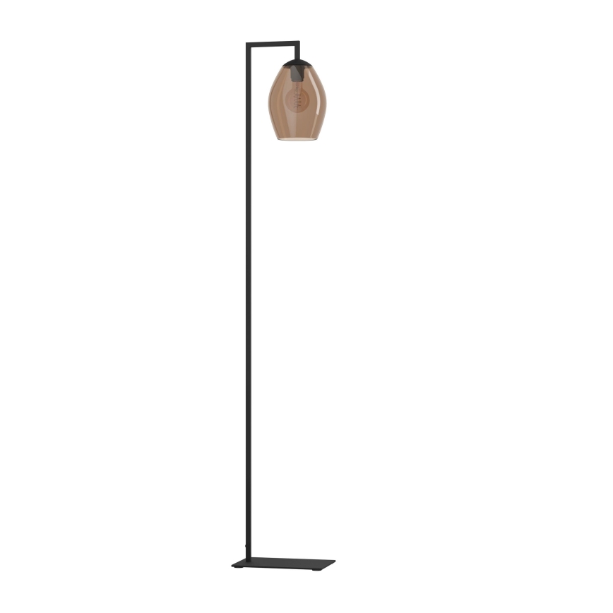Eglo - Gulvlampe 1xE27/40W/230V brun