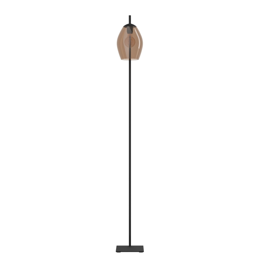 Eglo - Gulvlampe 1xE27/40W/230V brun