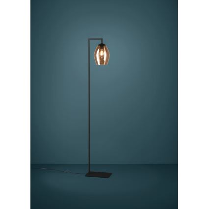 Eglo - Gulvlampe 1xE27/40W/230V brun