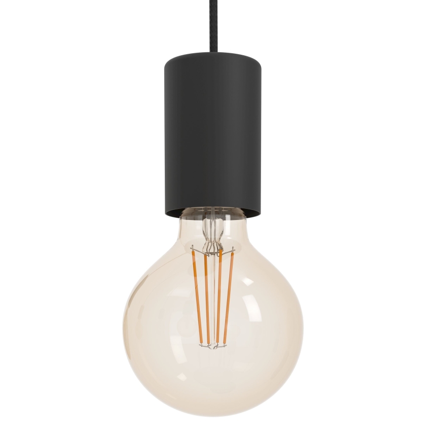 Eglo - Pendel 5xE27/40W/230V sort