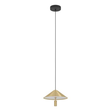 Eglo - LED pendel LED/12W/230V 3000K guldfarvet