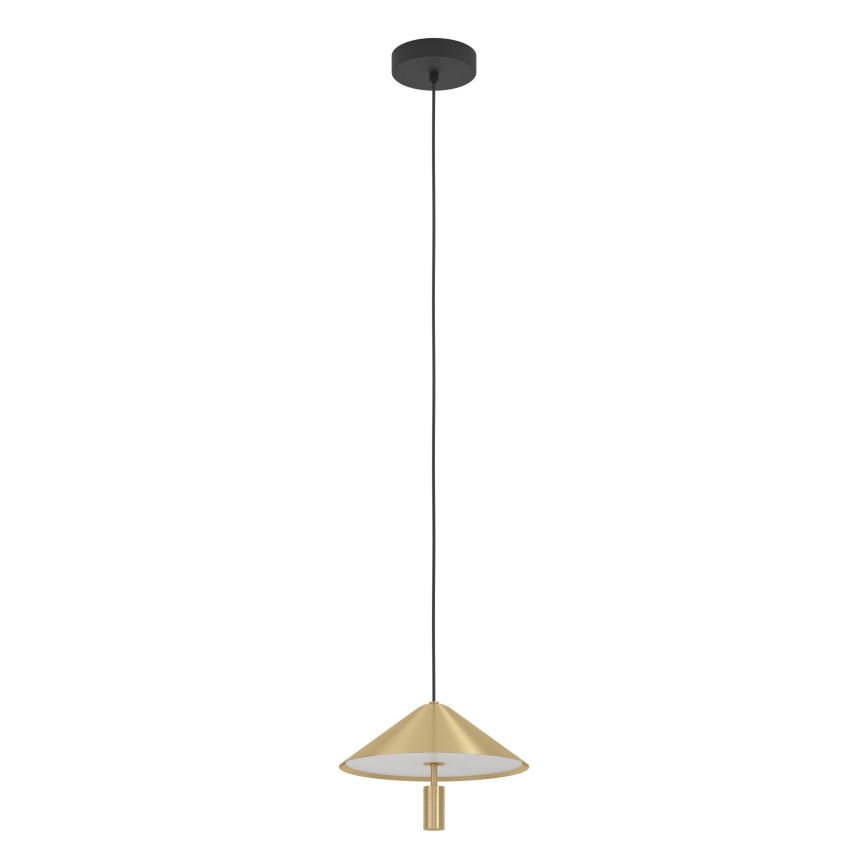 Eglo - LED pendel LED/12W/230V 3000K guldfarvet
