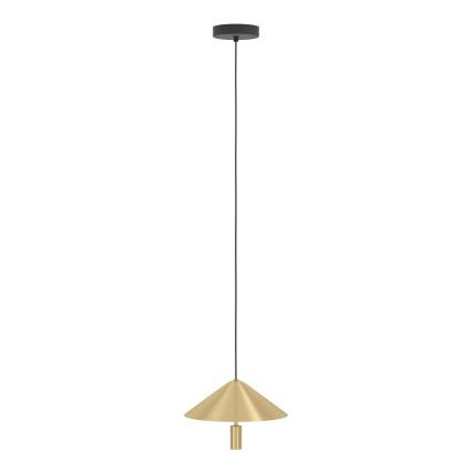 Eglo - LED pendel LED/12W/230V 3000K guldfarvet