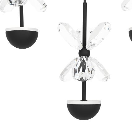 Eglo - LED loftlampe dæmpbar LED/77,4W/230V 3000K sort