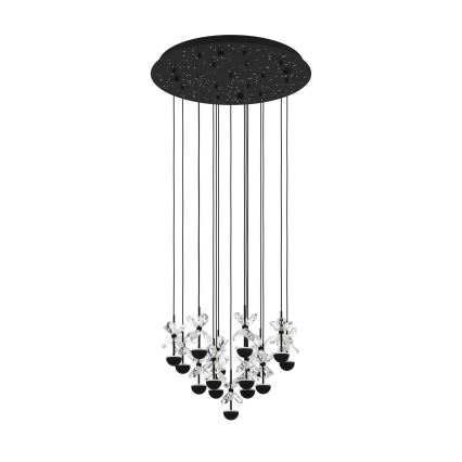 Eglo - LED pendel dæmpbar LED/27W/230V 3000K sort
