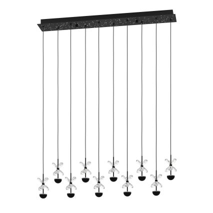 Eglo - LED pendel dæmpbar LED/23W/230V 3000K sort