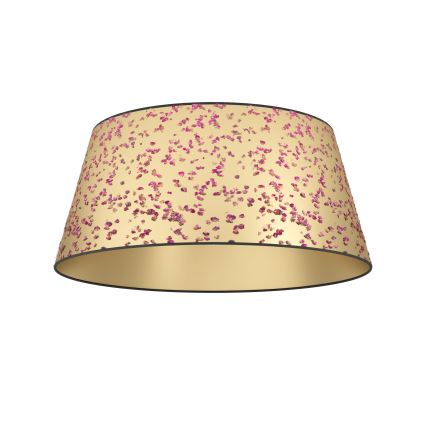 Eglo - Loftlampe 1xE27/25W/230V guldfarvet/lyserød