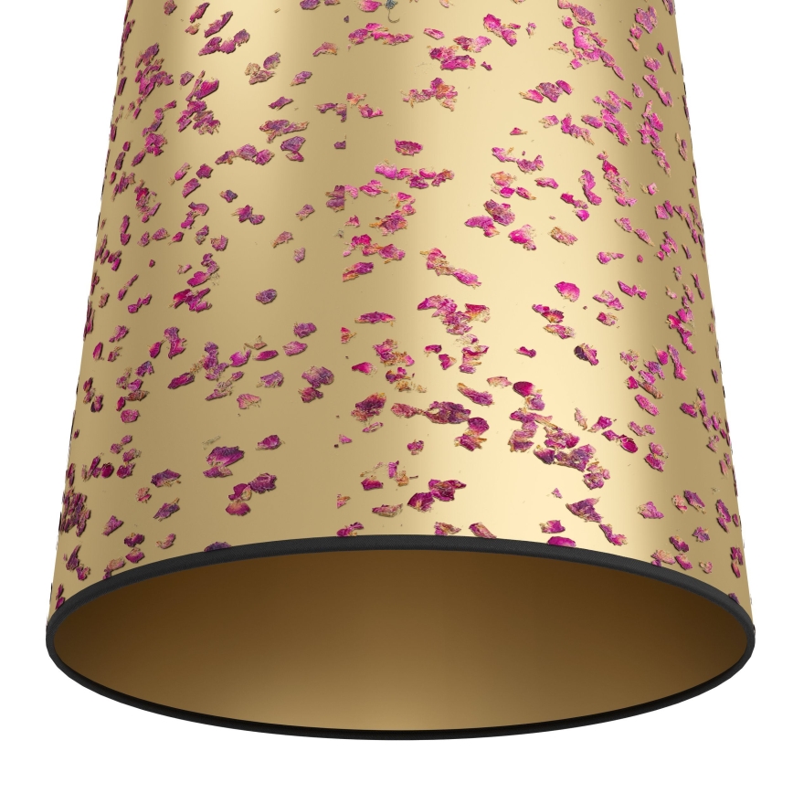 Eglo - Bordlampe 1xE27/25W/230V guldfarvet/lyserød