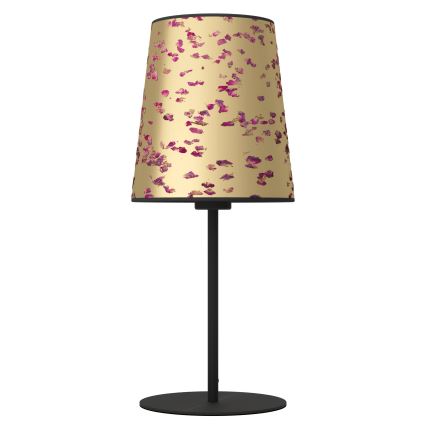 Eglo - Bordlampe 1xE27/25W/230V guldfarvet/lyserød