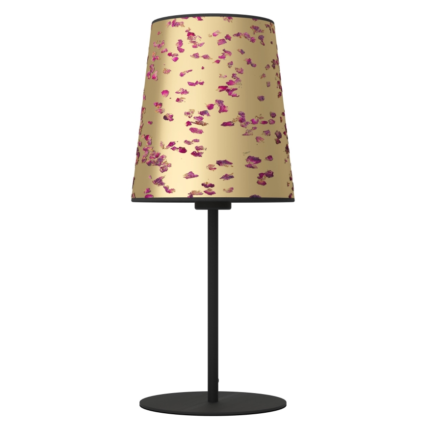 Eglo - Bordlampe 1xE27/25W/230V guldfarvet/lyserød